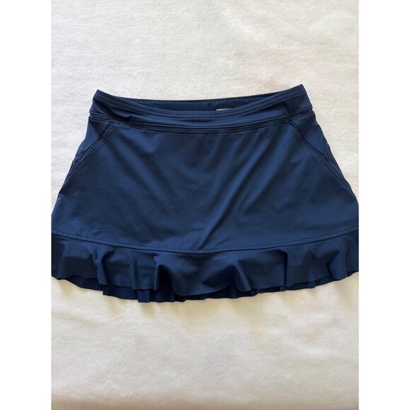Inphorm NYC Navy Blue Womens Medium Tennis Skort - Picture 2 of 5